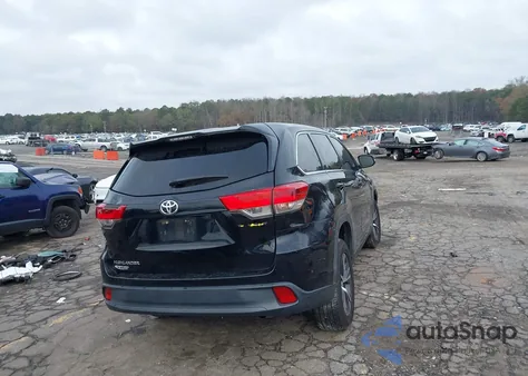 2019 Toyota Highlander Le from USA, damaged, VIN 5TDZARFH6KS052786